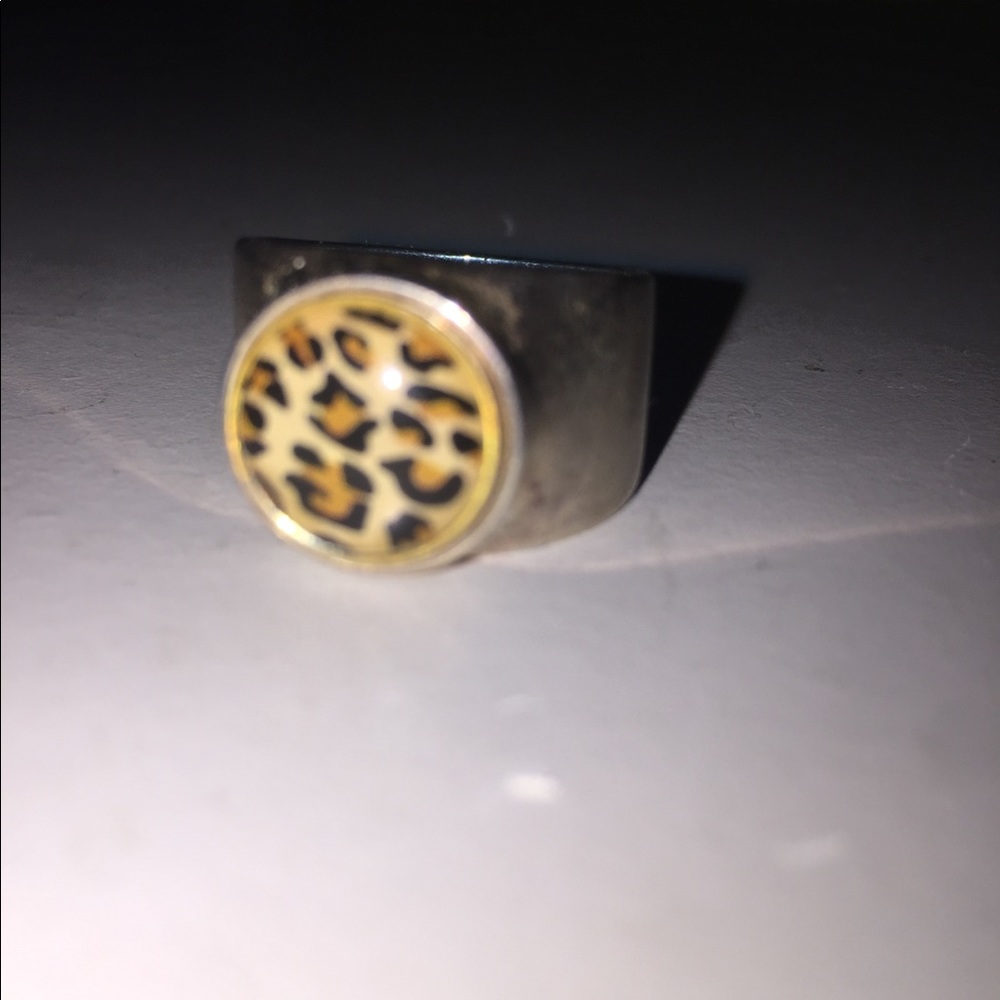 Size 6 Leopard Print Ring